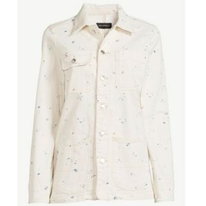 Free Assembly Women's Denim Barn Jacket - Size L